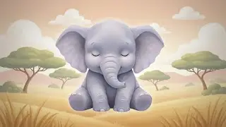 Quiet Time Calm for Toddlers | Gentle Sensory Reset | Elephant Savannah