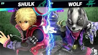 Super Smash Bros Ultimate Amiibo Fights Shulk vs the World #42 vs Wolf