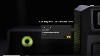 AXIS Body Worn Live Self-hosted - Set up in Milestone XProtect