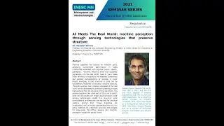 INESC MN 2021 Seminar Series - AI Meets the Real World -  Dr. Naveen Verma