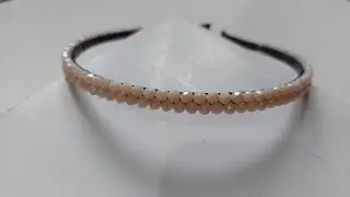 Beautiful crystal Beads Hair Band  | DIY | Business idea | Art and Craft