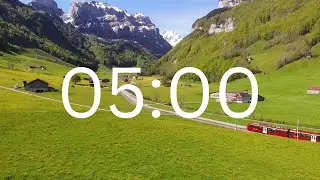 5 Minutes Timer With Relaxing Music