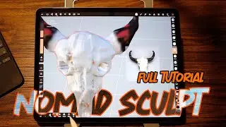 NOMAD SCULPT TUTORIAL UNTUK PEMULA