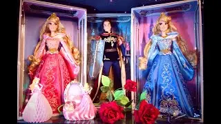 เจ้าหญิงออโร 17&ldquo; Limited Edition Sleeping Beauty Princess Aurora Disney Store Blue & Pink