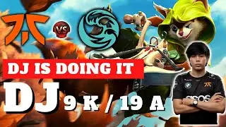 DJ HOODWINK POV | FNATIC vs BEASTCOAST  | TI11 GROUP STAGE | How they play?