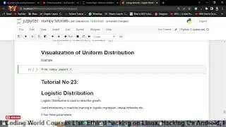 Uniform Data Distribution - Numpy Uniform Distribution