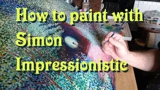 Simon 🎨 Painting Love Tunnel in Acrylics