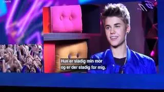 Justin Bieber Danish Interview 2012. (Official Video) Go' Aften Danmark