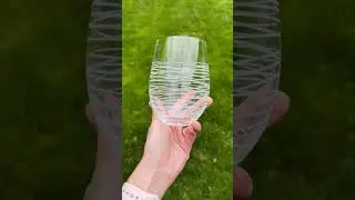 Solis Handmade Stemless Wine Glass