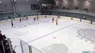 Alex Lee clip from HNIB playing against team yellow, wearing red jersey #5