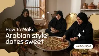 Arabian Dates Halwa | My Kitchen Vlog 