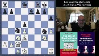 Silicon Road: Leela gives ROOK Odds! The rookless Queen's Gambit!