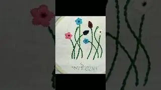 Eyehole stitch//embroidery design #art #embroidery #design #rakhicreation #ytshorts #viral#stitch