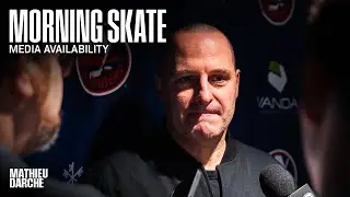 New York Islanders Pregame Availability | Mathieu Darche | NYI at TBL