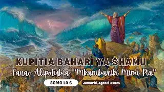 Kupitia Bahari ya Shamu: Farao Alipotubia: 