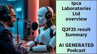 Ipca Laboratories Ltd overview | Q2F25 result summary | Podcast | AI-Generated