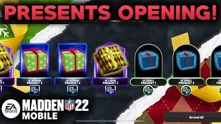 HUGE PRESENTS OPENING! - Ultimate Freeze - Madden Mobile 22