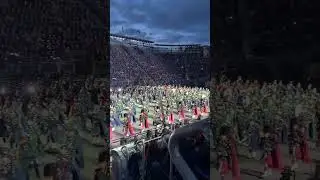 Royal Military Tattoo 2024, Edinburgh Castle, Scotland.