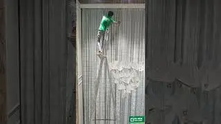Premium Curtain Dry Cleaning Services in Hyderabad call 7770004067 for free pickup #curtaincleaning