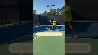 The return of serve technique