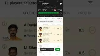 SHRIRAM TNPL|| Tamilanadu premiere league||NRK vs DD dream 11 team||for grand league|| jackpot team.