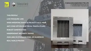 Normal Weather Louvre vs Veotec Spray / Mist Eliminator