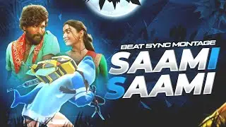 SAAMI SAAMI BGMI BEAT SYNC MONTAGE ❣️| @ThunderstormOp X @SiddhaGaming ❣️|