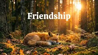 Unexpected Friendship: Sleeping Fox & Little Rabbit 🦊❤️🐰