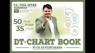 DT Chart Revision May 26 | CA Inter | Complete Revision with Amendments | CA Vijay Sarda