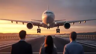 ✈️Real Footage: Commercial Airliner Performs a High-Risk Emergency Landing After Mid-Flight Failure!