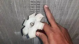 AC condenser restoration damage repair  how to fix an air conditioner coil Hindi/Urdu