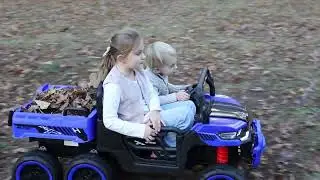 HM7288 HEIMILI 24V 4WD 6x6 Kids Ride on Dump Truck Car