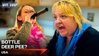 Spoiled Princesses vs. Deer Pee Farmers! | S6 E3 | Wife Swap USA