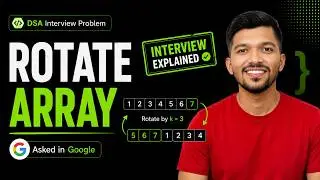 Google Asked This Rotate Array Question | LeetCode 189 Interview Explanation