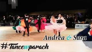 Andrea & Sara Ghigiarelli Viennese Waltz 1 /4 WDC European Professional Ballroom - Assen 2018