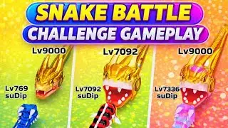 Snake Battle Pro Gaming 🐍🔥 | Epic Snake Gameplay, Powerful Snakes & Intense Mobile Game Fights