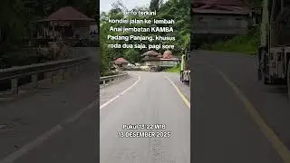 Jalan lembah Anai Mega Mendung Jembatan KAMBA Padang Panjang
