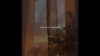 Allah saw your silent tears 🖇️🤍