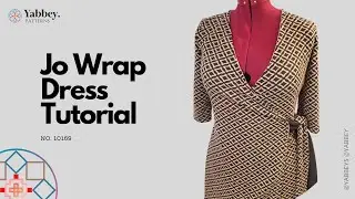 Jo Wrap Dress Sewing Tutorial + Pattern Download