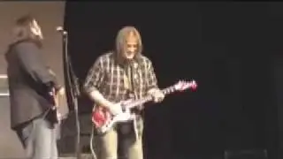 Rocky Athas with His Bell Custom Guitars JazzBlaster