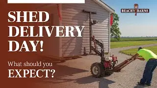 Shed Delivery Day in Ohio! What Should You Expect?