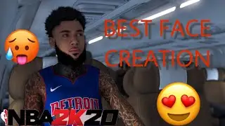 NEW BEST FACE CREATION ON NBA 2K20! LOOK LIKE A COMP TRYHARD! CLEANEST FACE CREATION IN NBA 2K20!