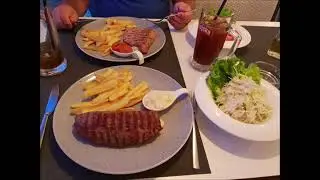Teil 4 Kroatien 9.21 Makarska Strandpromenade Campingplatz