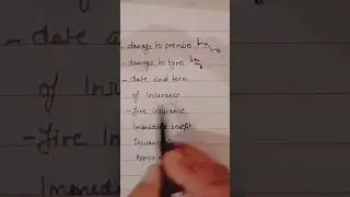 #shorts/Insurance phrases/#pitman #shorthand #steno #english #stenography @sai steno classes