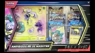 POKEMON TCG Opening FR Coffret Ampibidou de Mashynn 6 boosters (EV1/EV2/EV7/EV8/2xEV9)