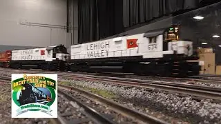 2023 Greenberg Edison Independent Hi Railers  Aug O Gauge