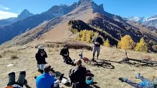 26/10/25  Colle Bicocca discesa Dh su Chiesa,Valle Varaita
