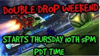LIVE/ ROCKET LEAGUE/DOUBLE DROP WEEKEND/COLLECTING VOLT SET /TRADING AND SUBGAMES