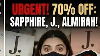 Sapphire Almirah J.junaid Jamshed sanasafinaz winter Sale 2026 
