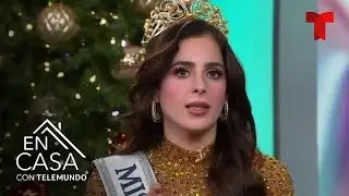 F&aacute;tima Bosch revela que fue a visitar al hospital a Miss Jamaica | En Casa Con Telemundo